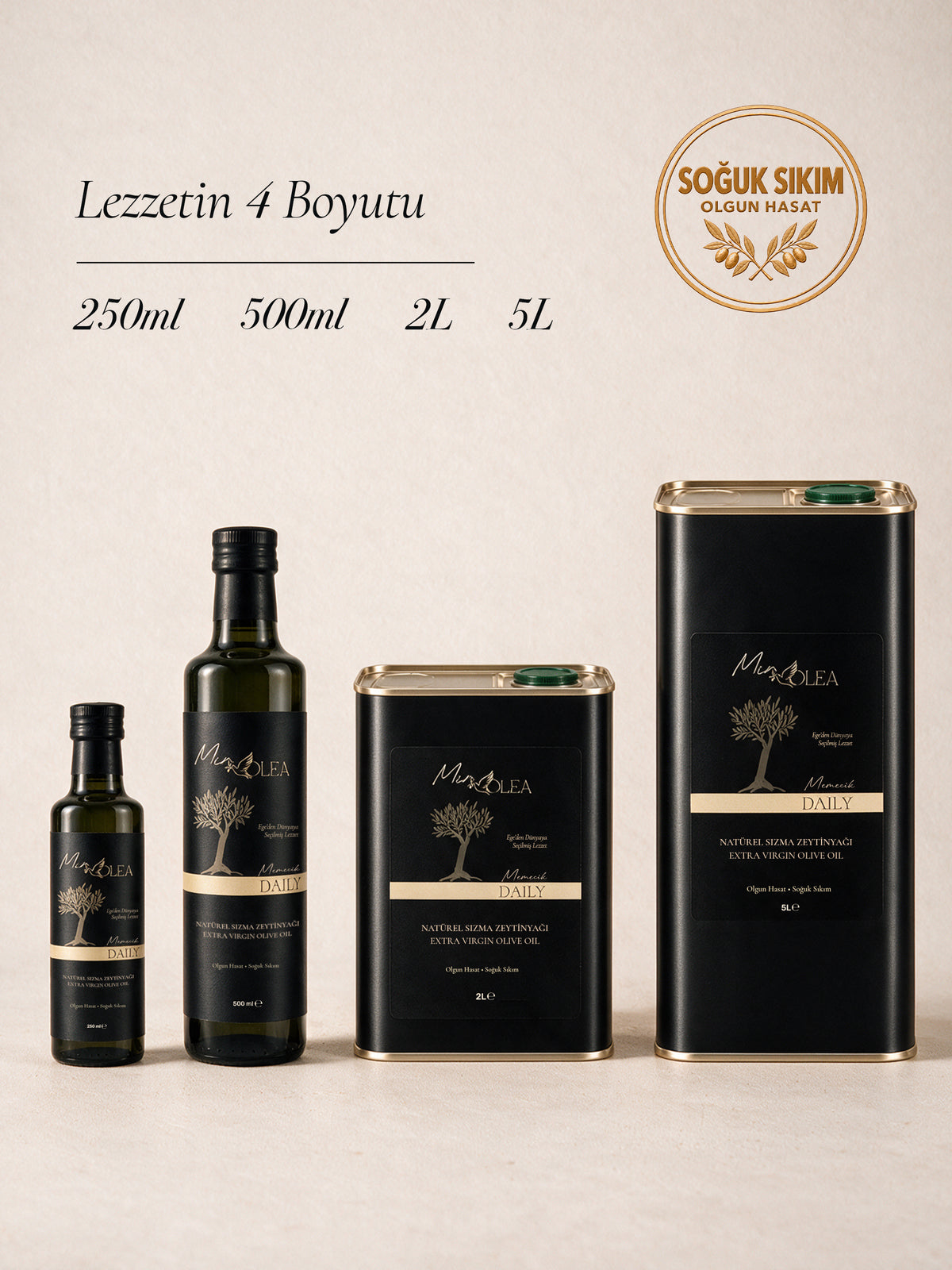 Daily Premium Natürel Sızma Zeytinyağı