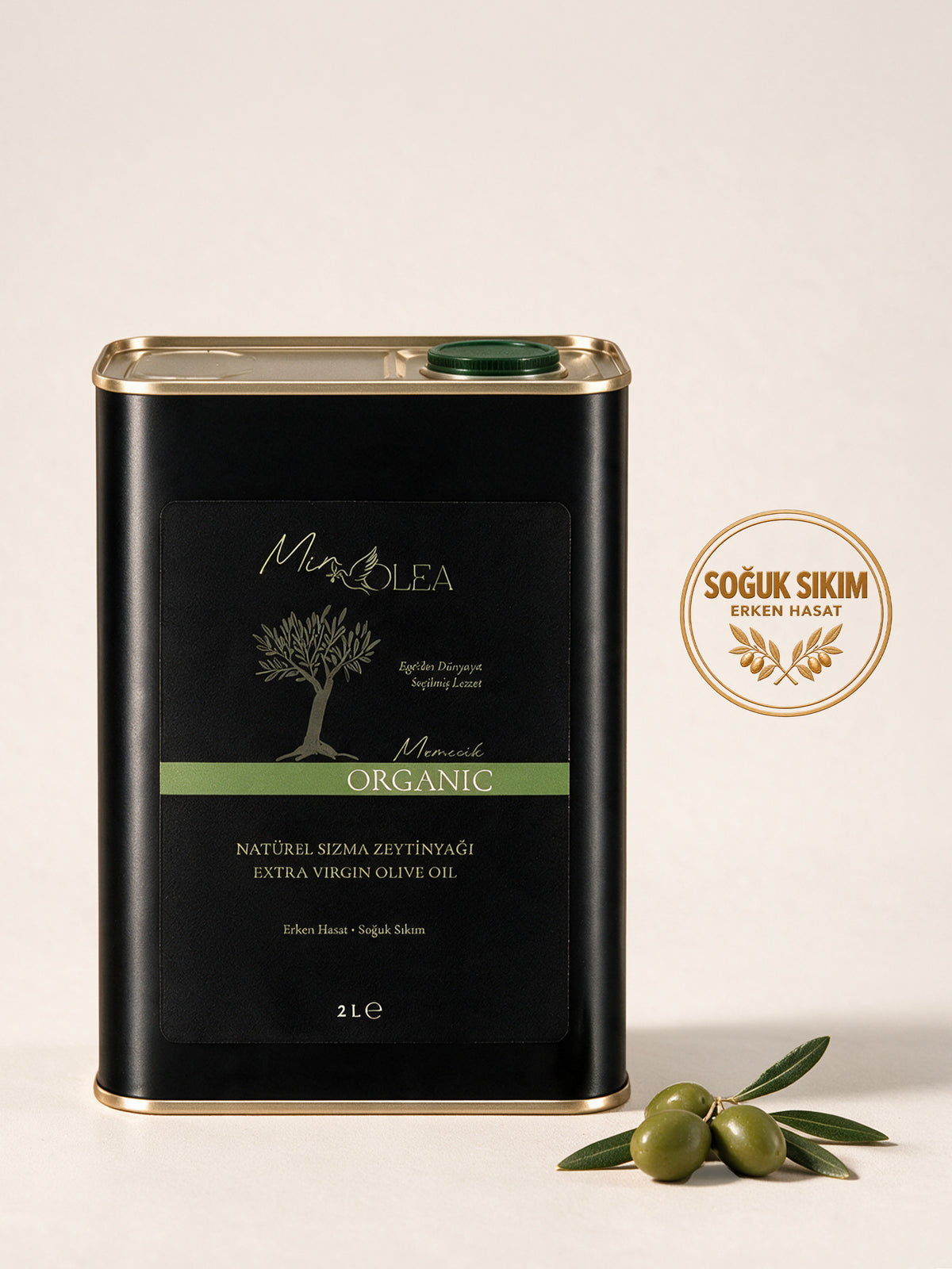 Organic Premium Natürel Sızma Zeytinyağı